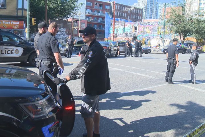 Police-involved shooting at Vancouver intersection of Columbia and East Hastings, IIO says