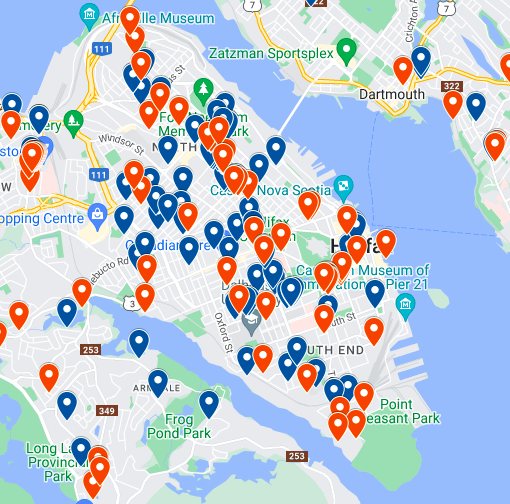 There are currently 87 active demolition permits on the Halifax peninsula