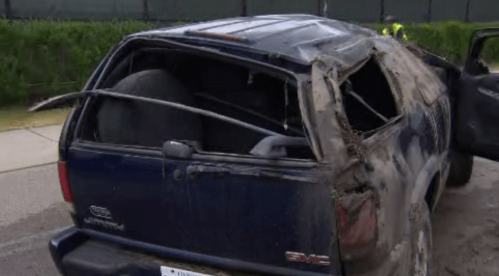 Toronto paramedics said a woman was taken to a trauma centre.