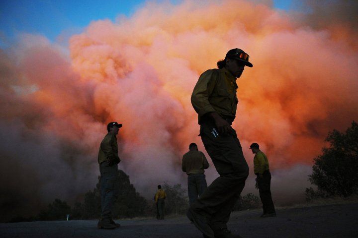 Crews protect California homes as Wildfire continues to burn near Yosemite
