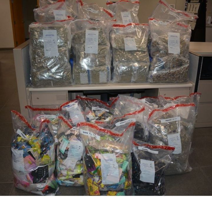 Drugs seized during a Criminal Code search warrant conducted by Toronto police.