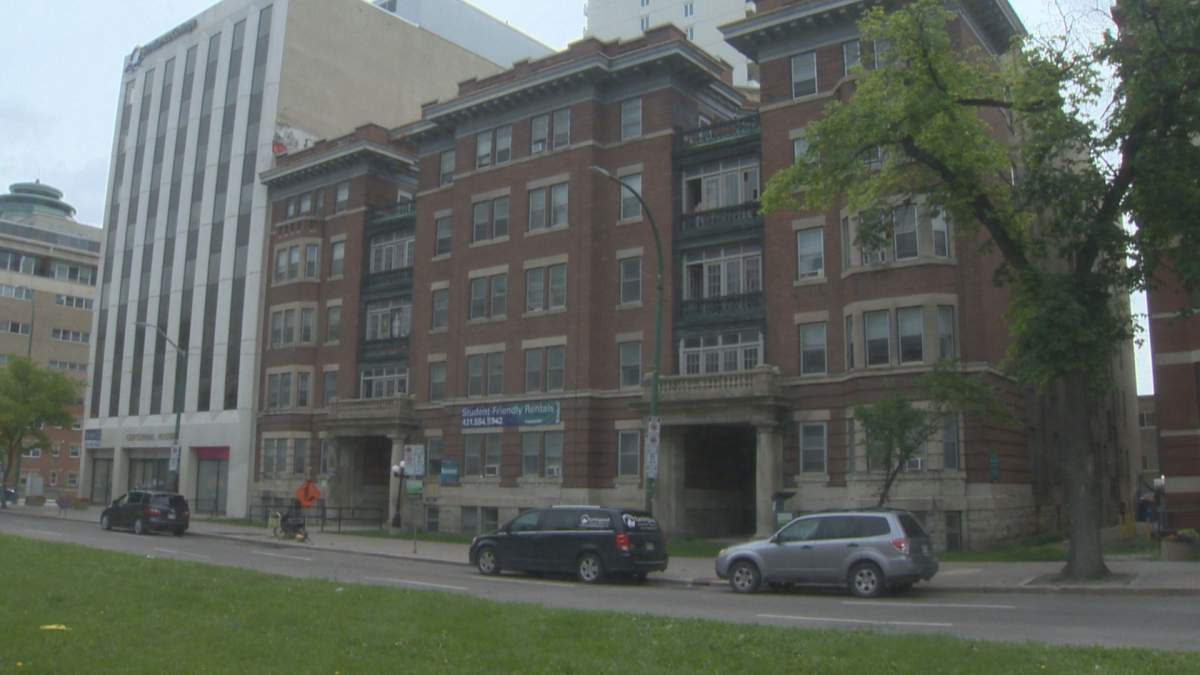 Two suites have been deemed unlivable at this apartment on Broadway after a fire occurred Saturday night.