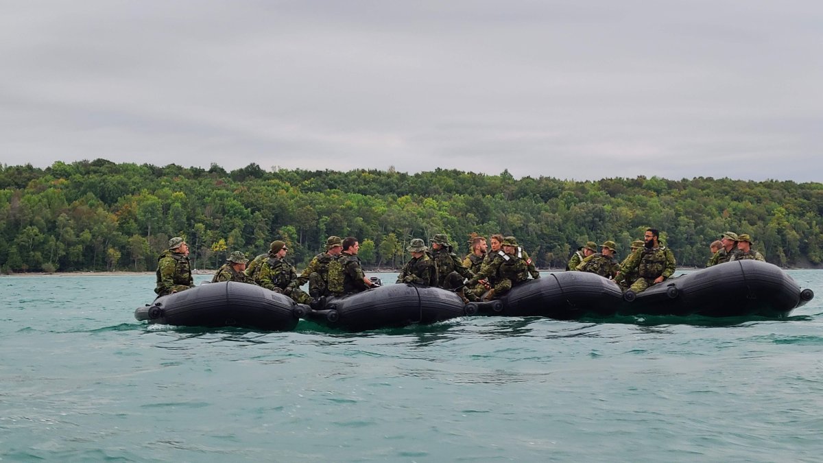 Between Aug. 3 and Aug. 5, the Canadian Army Reserve personnel from 31 Combat Engineer Regiment (The Elgins) will conduct convoy and assault boat training in the Port Stanley, Ont., area.