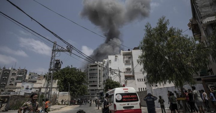 Israel-Gaza conflict: Palestinian death toll rises amid cease fire talks