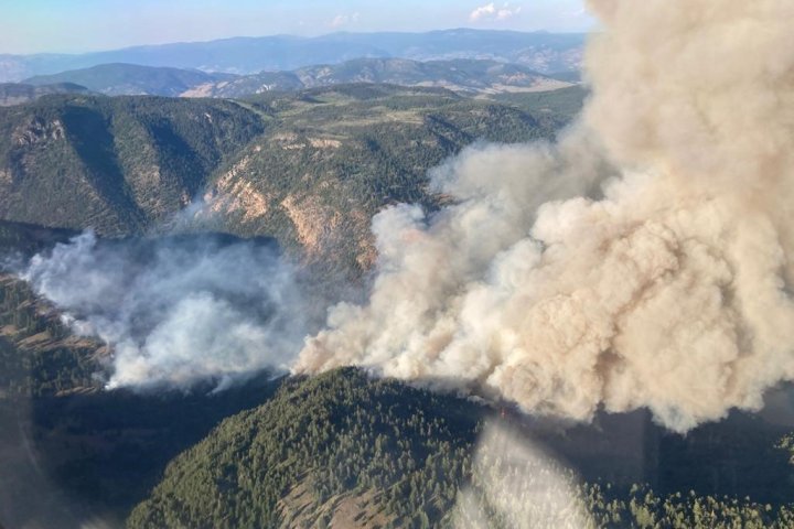 Keremeos Creek wildfire grows to 5,903 hectares