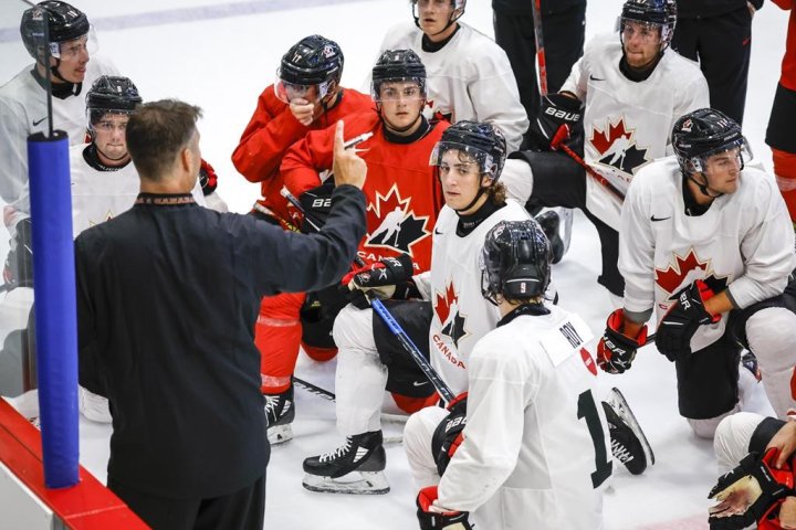 ‘Under a microscope’: Team Canada preps for World Juniors