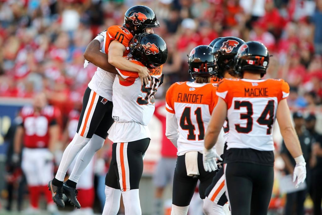 Rookie Rourke shines as B.C. Lions crush Edmonton Elks 43-10 in