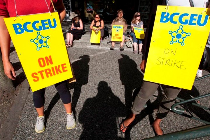 Public service workers in B.C. to begin job action