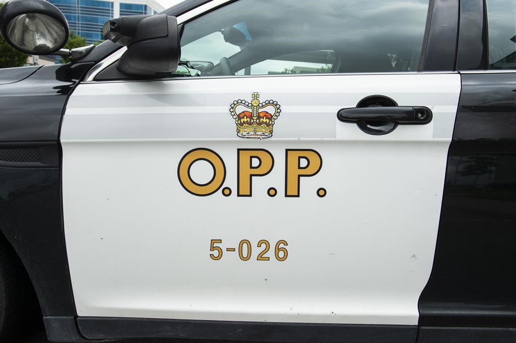 An Ontario Provincial Police cruiser. 