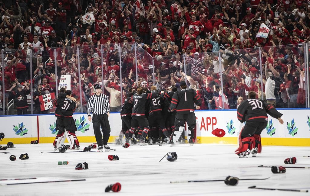 Canada wins gold world juniors