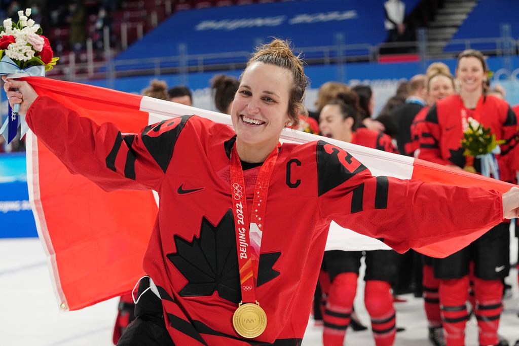 Marie-Philip Poulin makes history by winning Canada's Athlete of