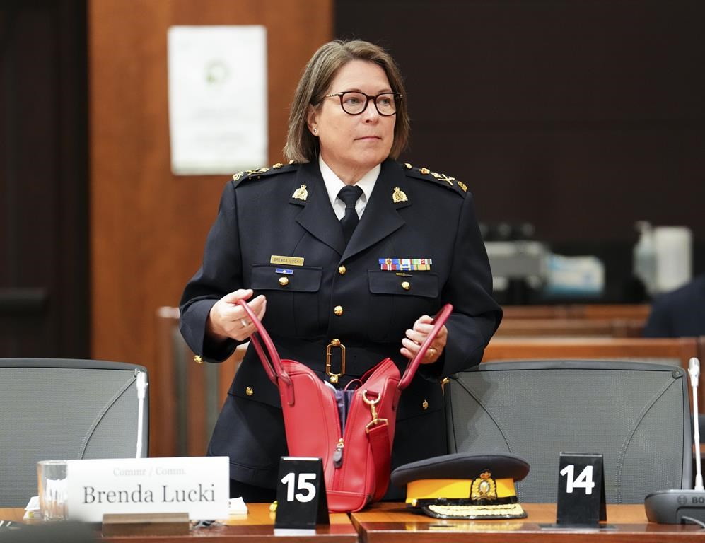 RCMP Commissioner Brenda Luck