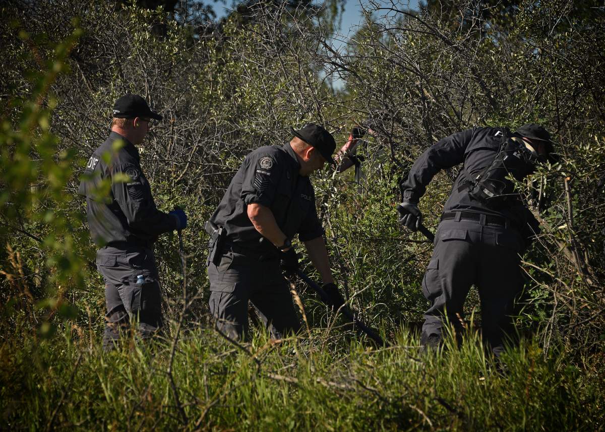 Calgary police search for the remains of Tammie Doreen Howard, also known as Irish, on Siksika Nation starting August 6, 2022.