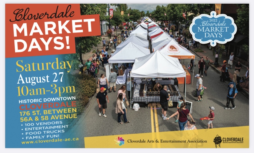 Cloverdale market days GlobalNews Events