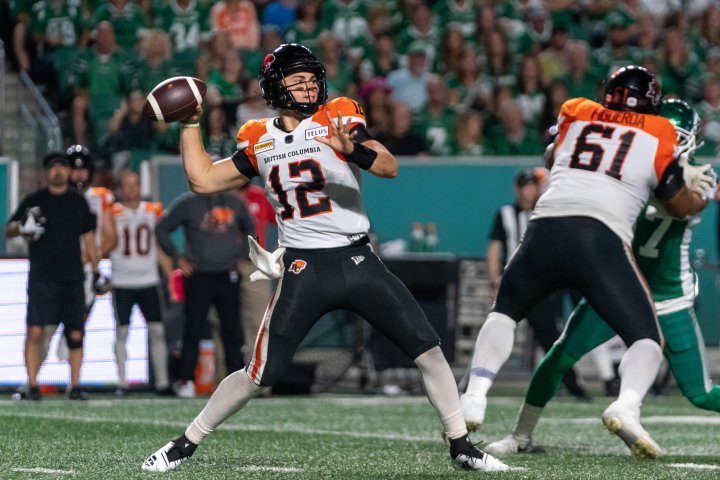 B.C. Lions extend win streak with 28-10 victory over Roughriders