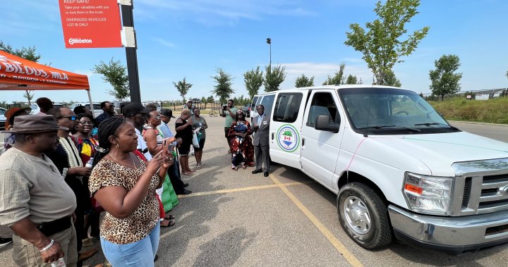 The Sierra Leone Association of Alberta unveils new community van
