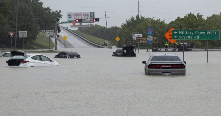 Woman dies in her vehicle as Dallas hit with flooding, heavy rains