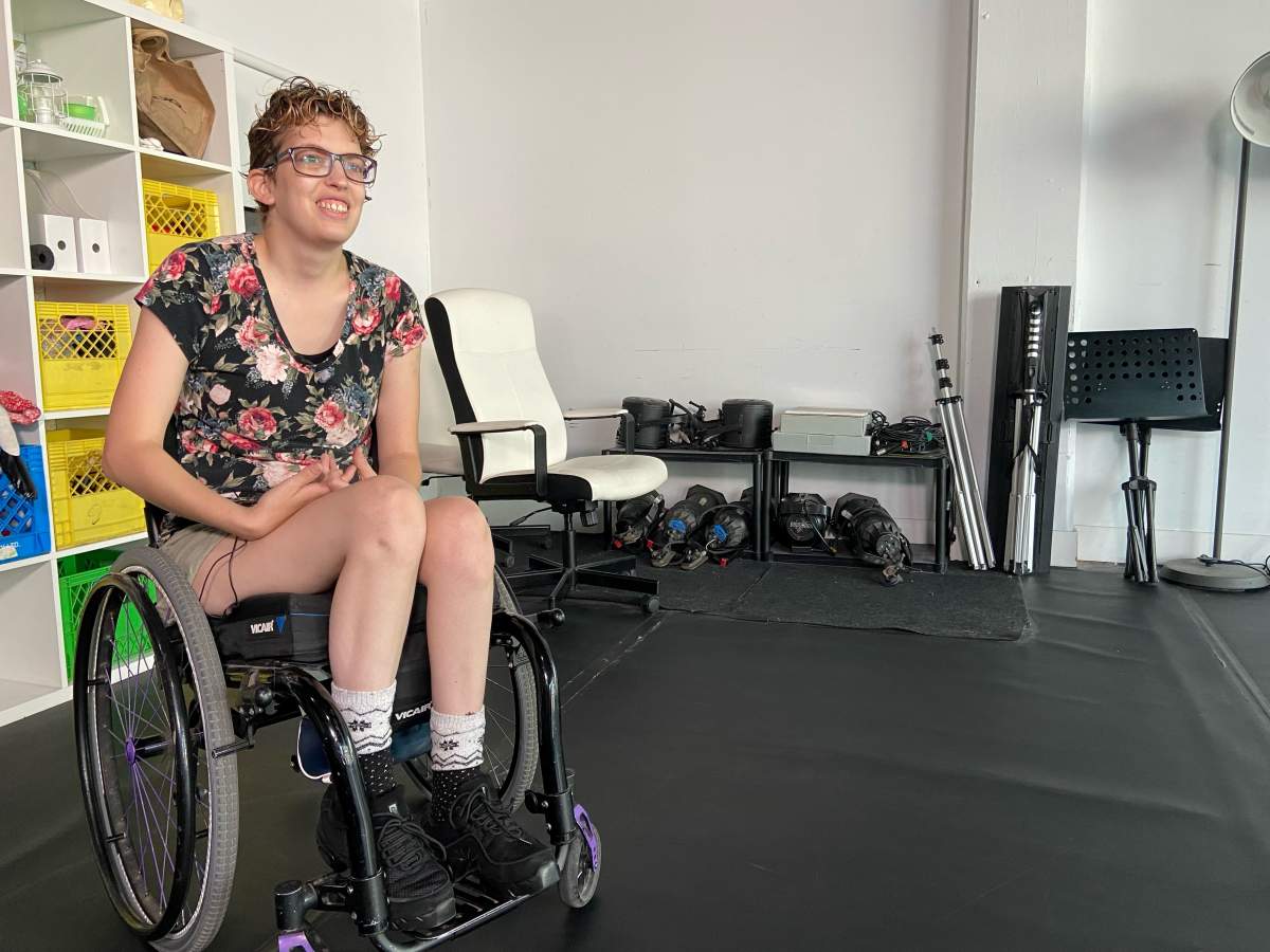 Riki Entz, Calgary dancer.