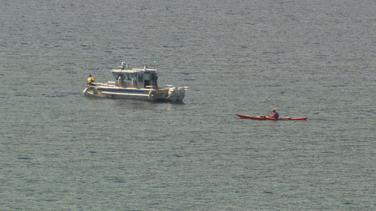 Central Okanagan Search and Rescue were back on Okanagan Lake Sunday afternoon. 