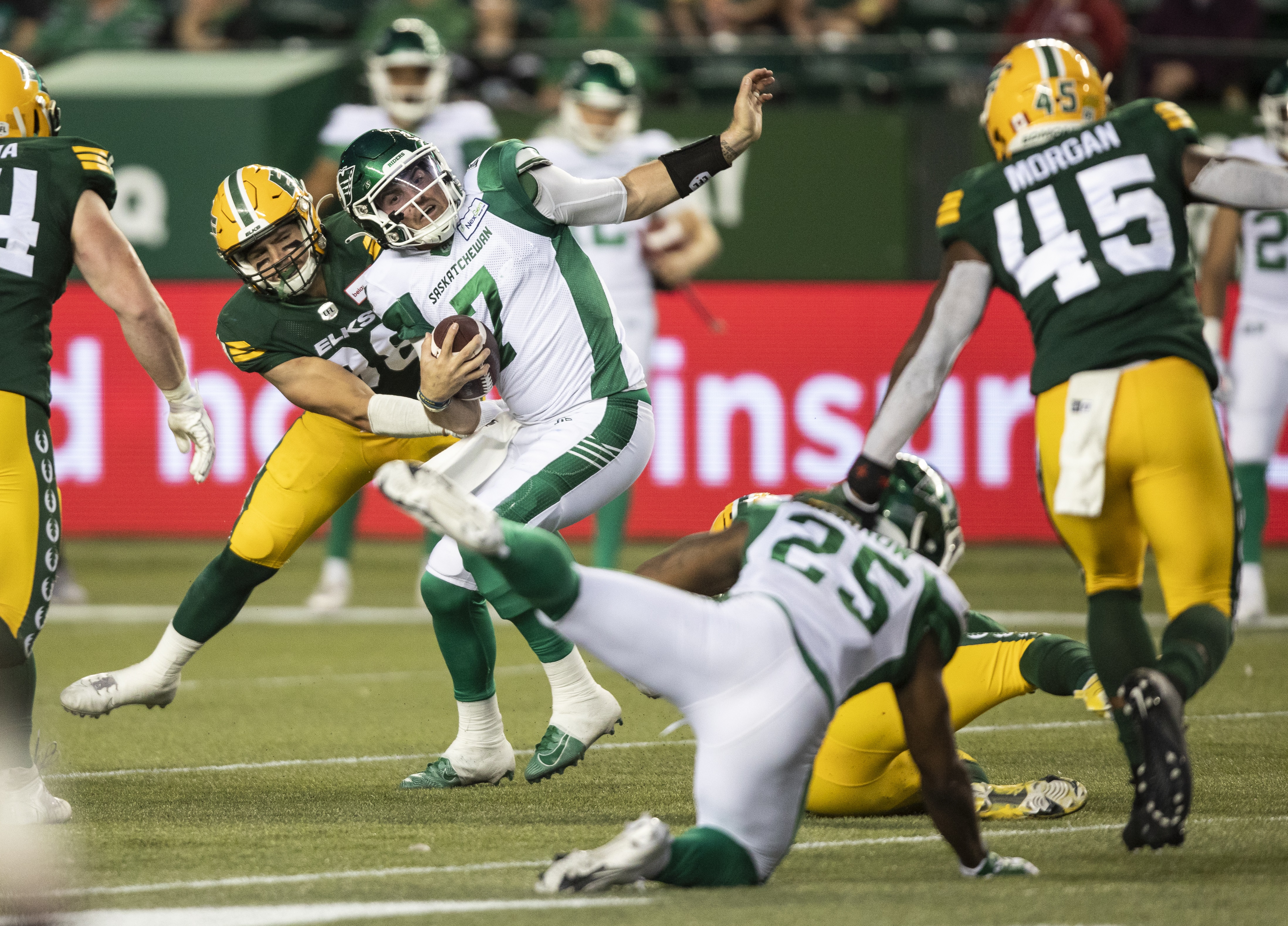 LIVESTREAM PPV: CFL - Thanksgiving Day - Edmonton Eskimos @Saskatchewan  Roughriders, Oct. 8, 2p (4p ET, 10p CET)