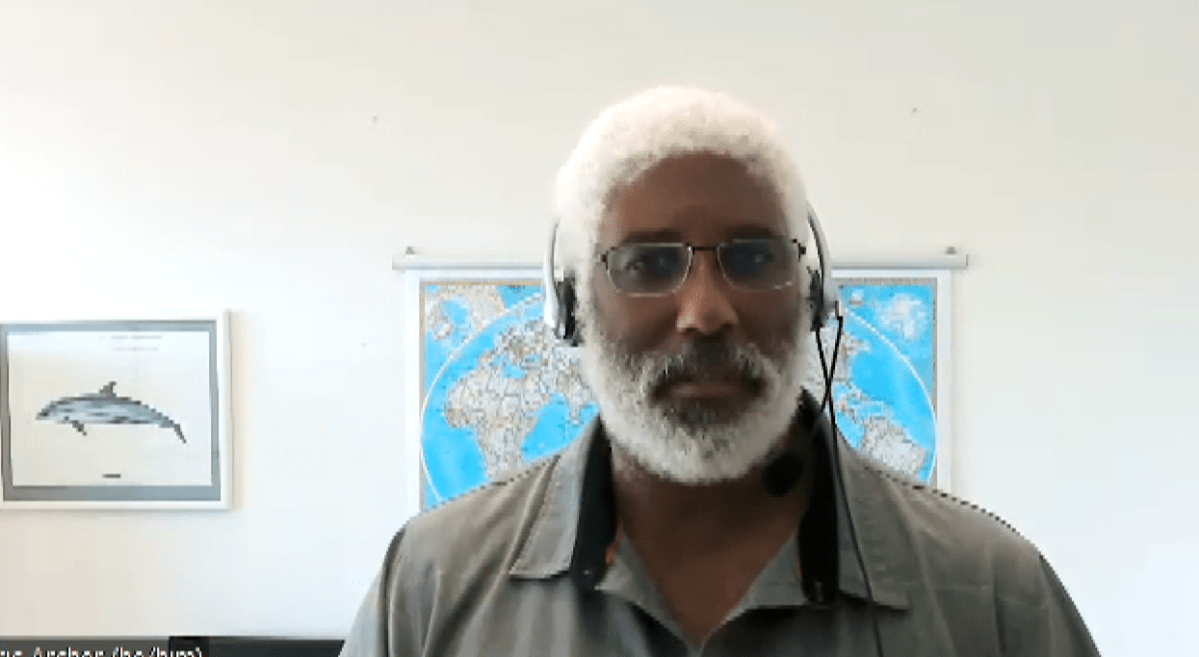 Eric Archer is a marine mammal geneticist with NOAA in California.