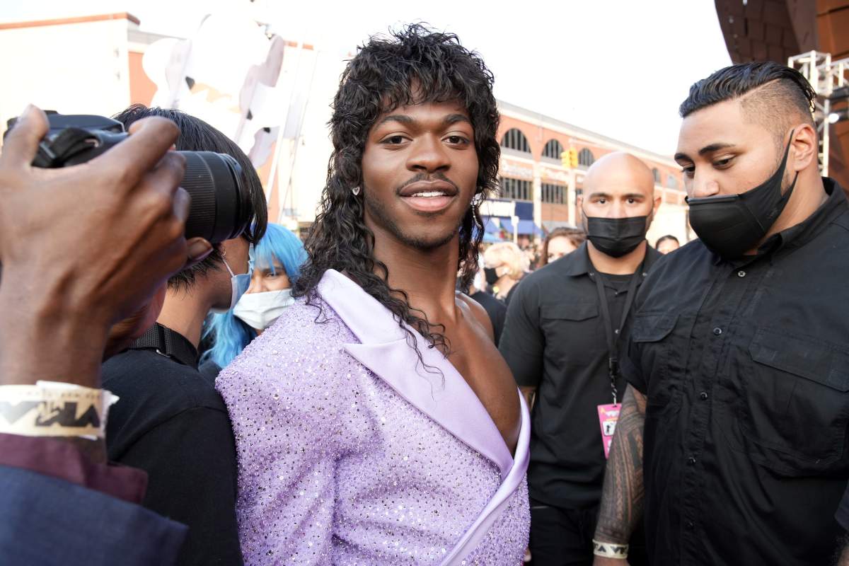 Lil Nas X attends the 2021 MTV Video Music Awards at Barclays Center on September 12, 2021 in the Brooklyn borough of New York City.