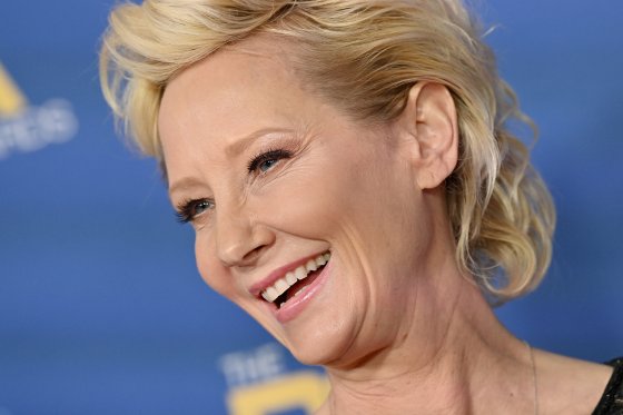 Anne Heche smiling.