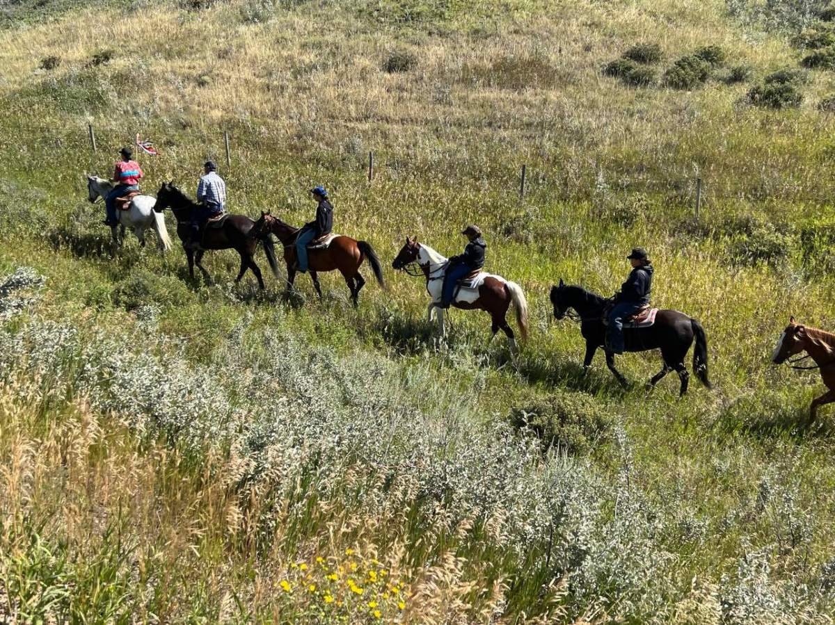 The QBOW Bring Home the Children Ride ends after 10 days of raising awareness of Indigenous children who were lost to the welfare system, residential schools and Sixties Scoop.