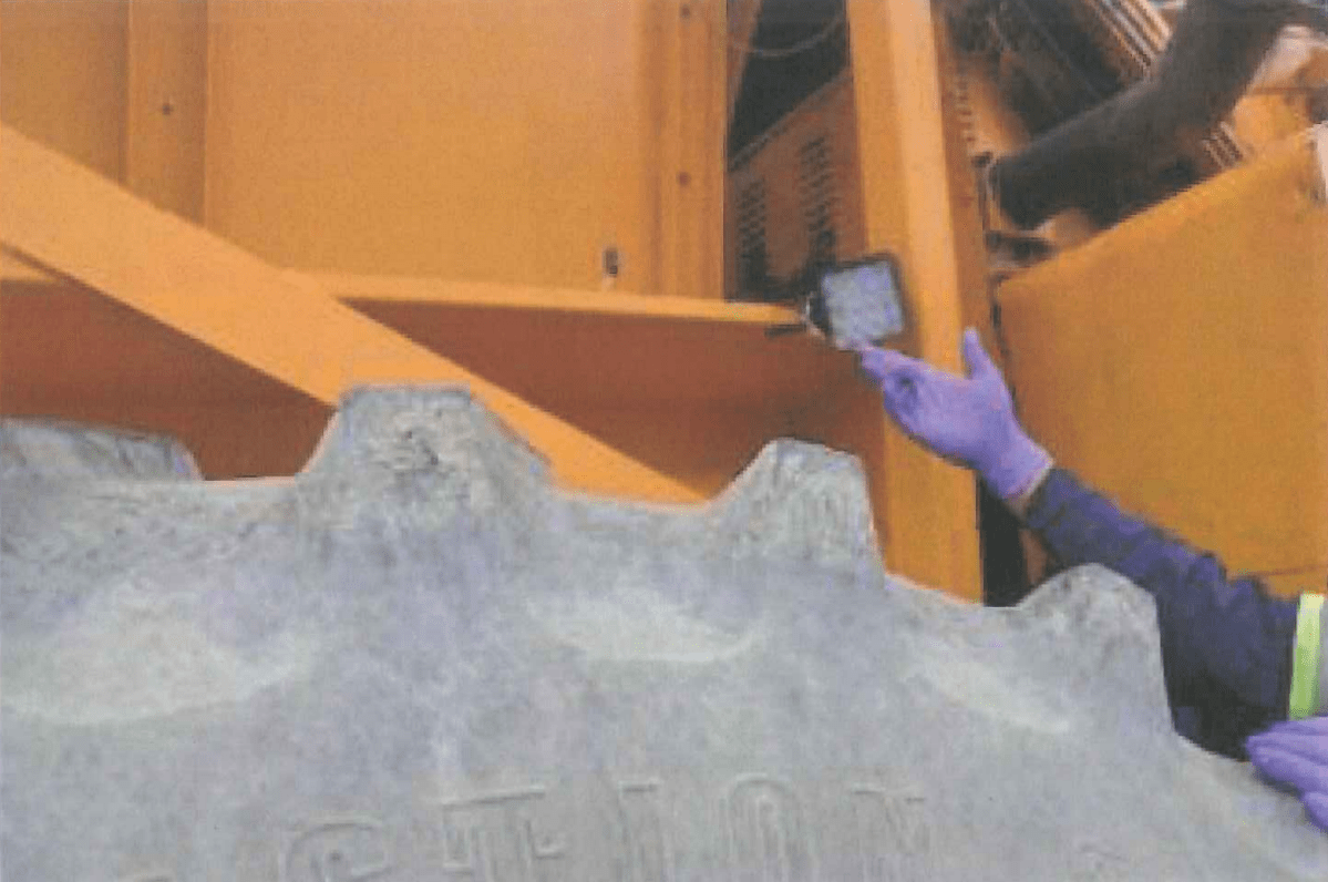 None of the farm harvester’s rear lights were illuminated at the time of the fatal 2021 collision.