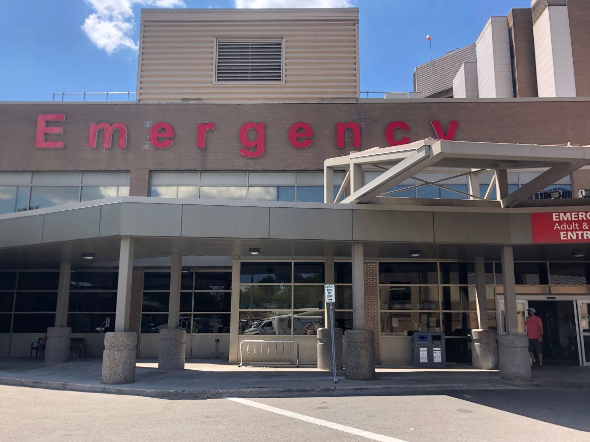 Emergency Department at London Health Sciences Centre's Victoria Hospital in London, Ont., on July, 22, 2022.