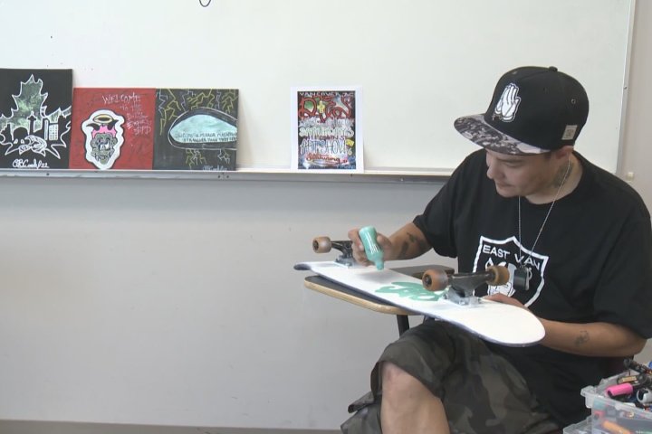 Young B.C. artist says Vancouver’s Downtown Eastside saved his life