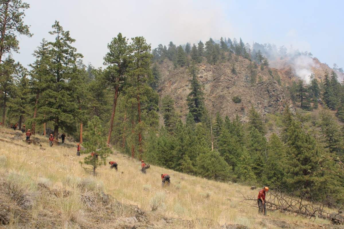 Keremeos Creek wildfire, Aug. 6, 2022