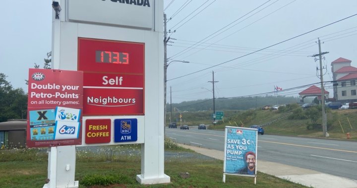 Gas drops 9 cents in Nova Scotia for lowest price since April
