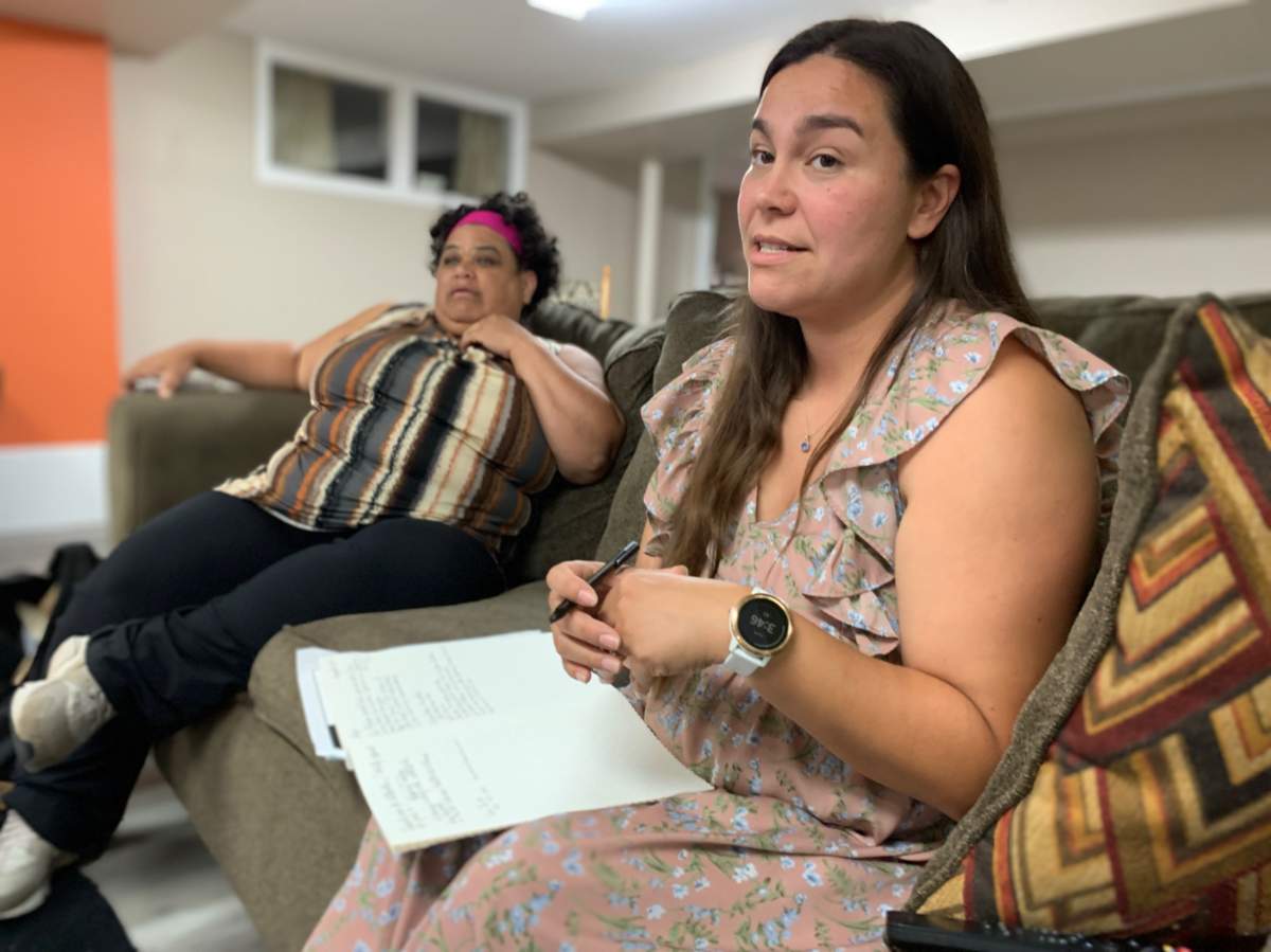Alisha Julien Reid is a midwife originally from Millbrook First Nation and she has been leading the community engagements along with Suzanne Brooks, the wellness advisor for the association.