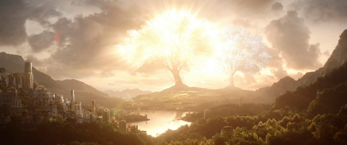 The two trees of Valinor.