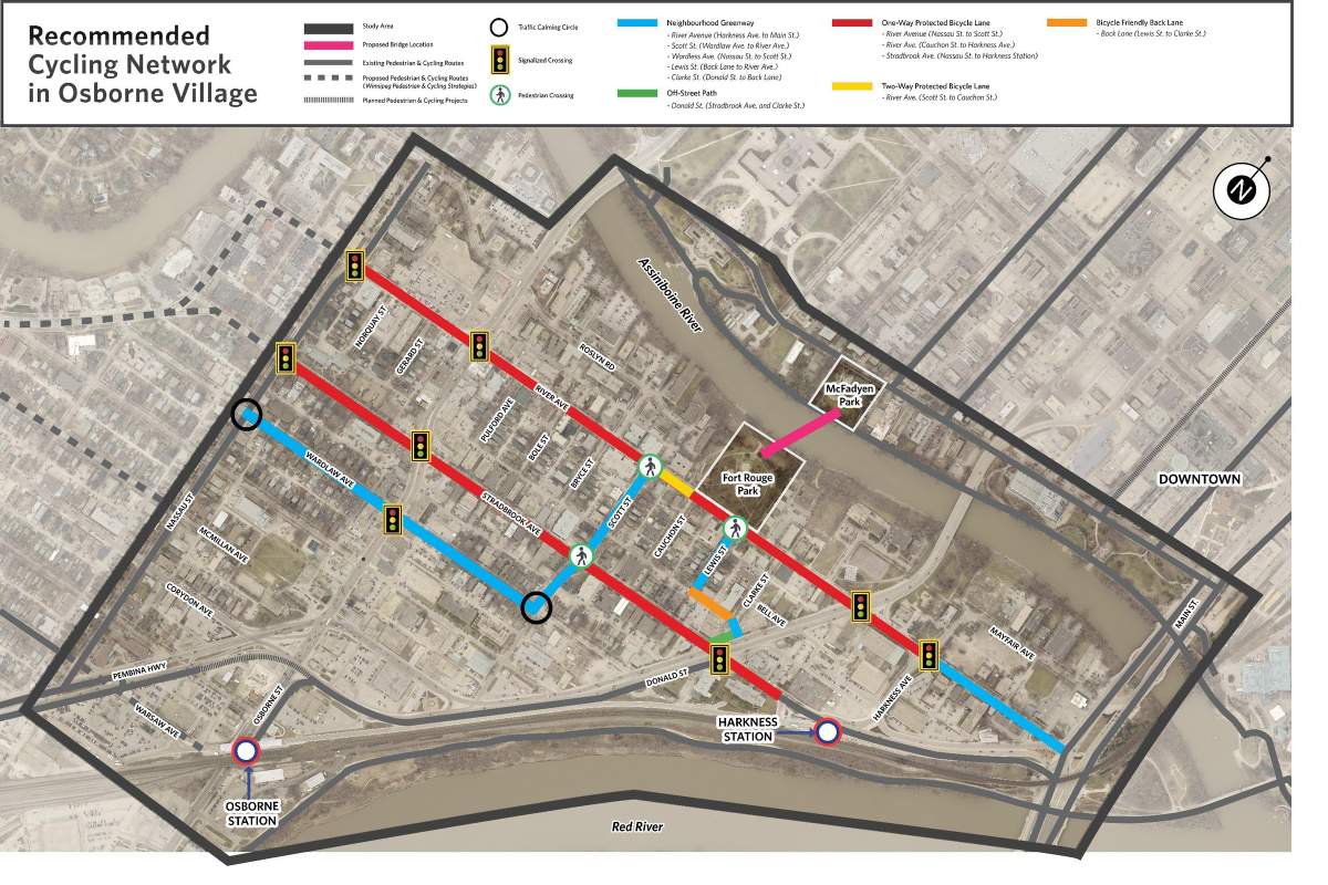 Osborne Village Bike Map