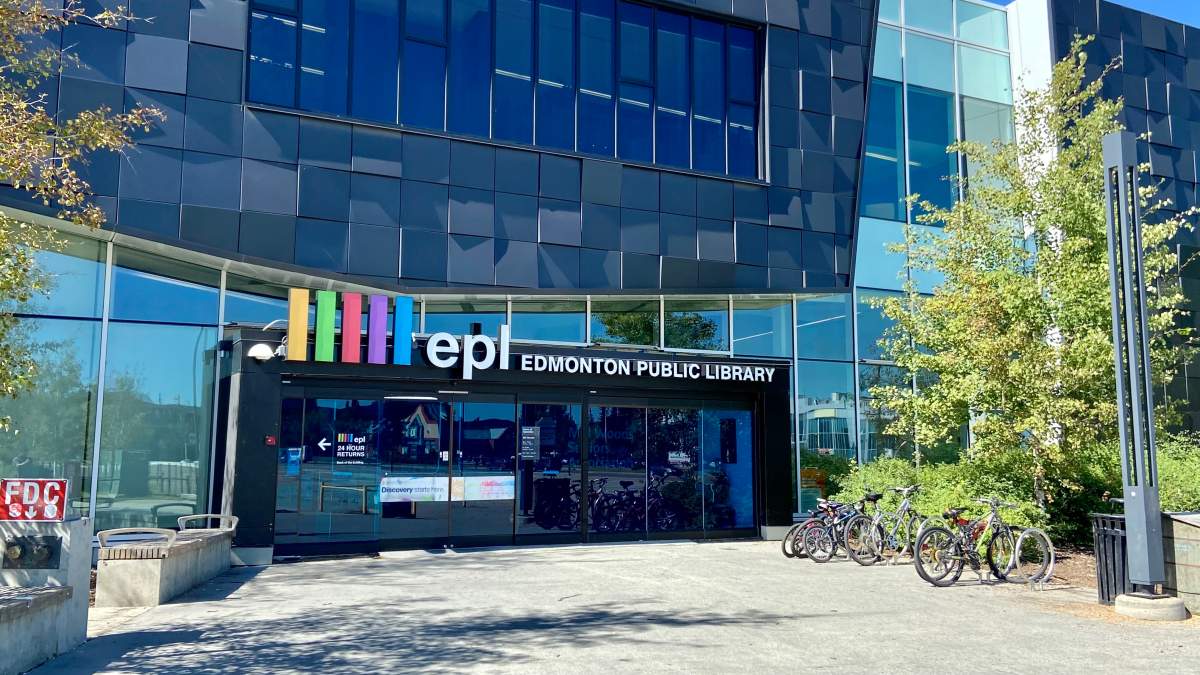 Mill Woods public library branch pictured in Edmonton Thursday, Aug. 18, 2022.