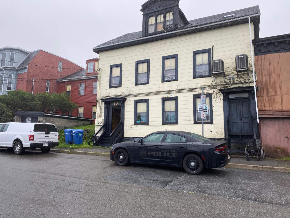 Police are canvassing the area for the suspects.