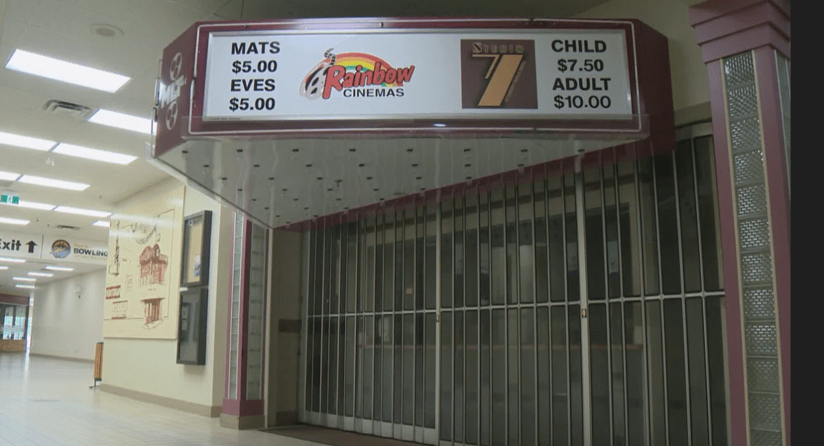 Rainbow Cinemas opened in 1998 in Regina. Its Saskatoon counterpart closed its doors after COVID-19 hit the movie theatre industry hard. Now on Sept. 28, 2022, Regina's theatre will close to the public.