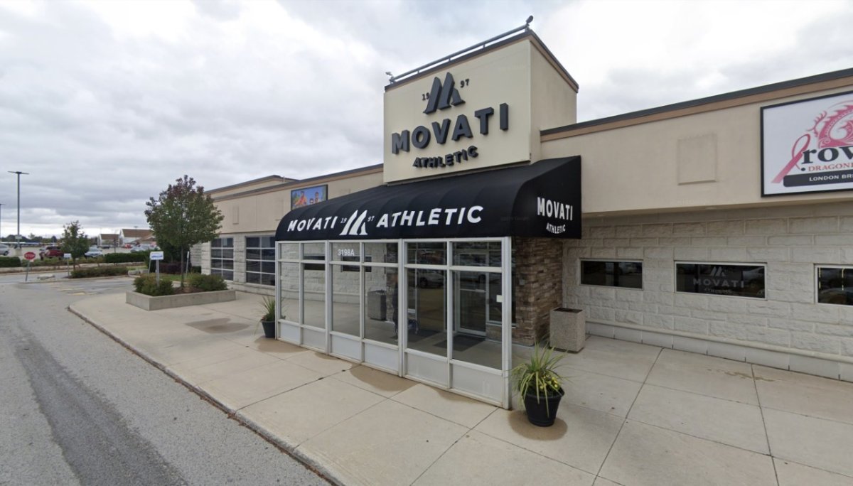 Movati Athletic locations at 755 Wonderland Road North and 3198 Wonderland Road South will be shutting down as of 6 p.m. Wednesday Aug. 31, 2022.