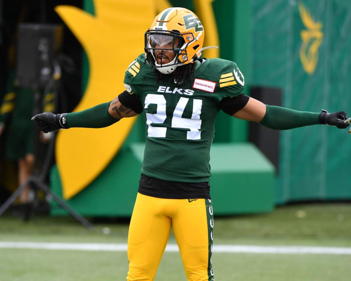 Nafees Lyon celebrates a play