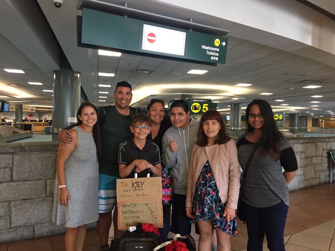 Noelle O'Soup and her family