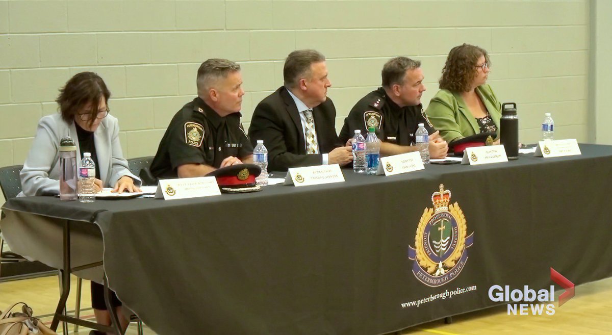 The Peterborough Police Service held a town hall on Aug. 11 focussing on an increase in violence in the southeast section of Town Ward.