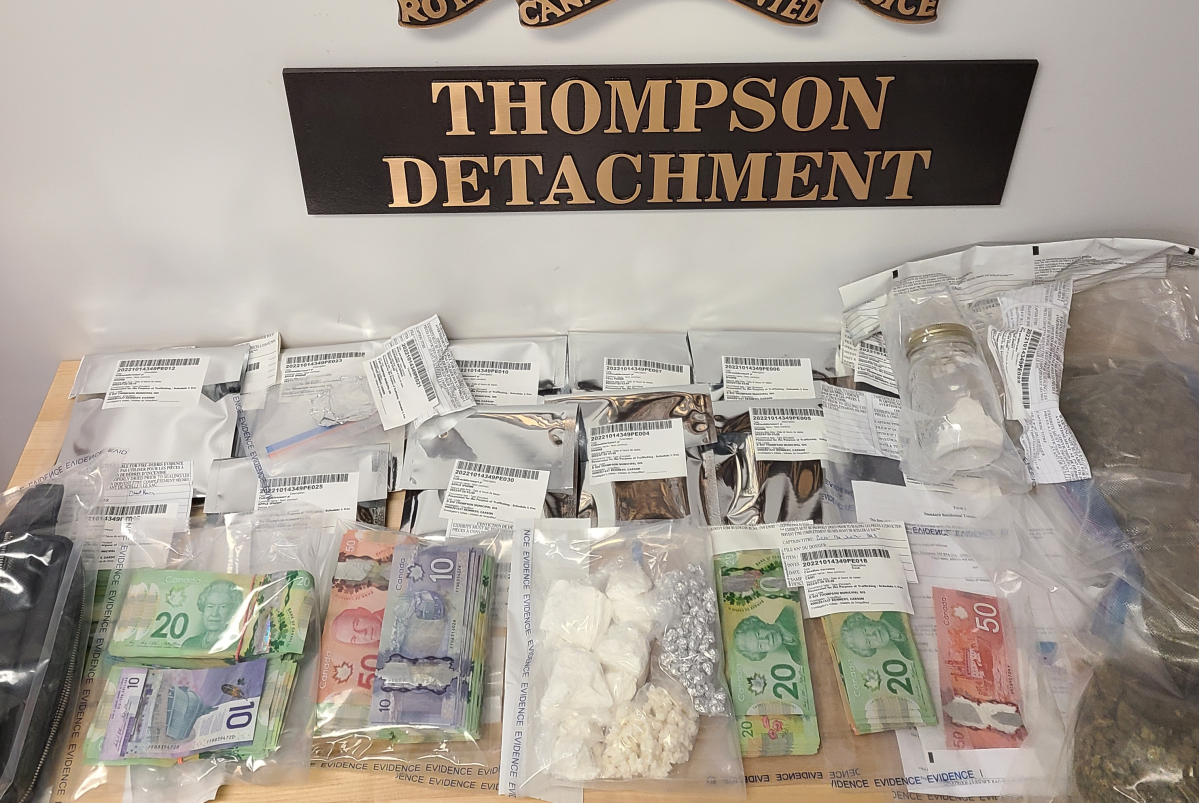 Contraband seized by RCMP in Thompson, Man.