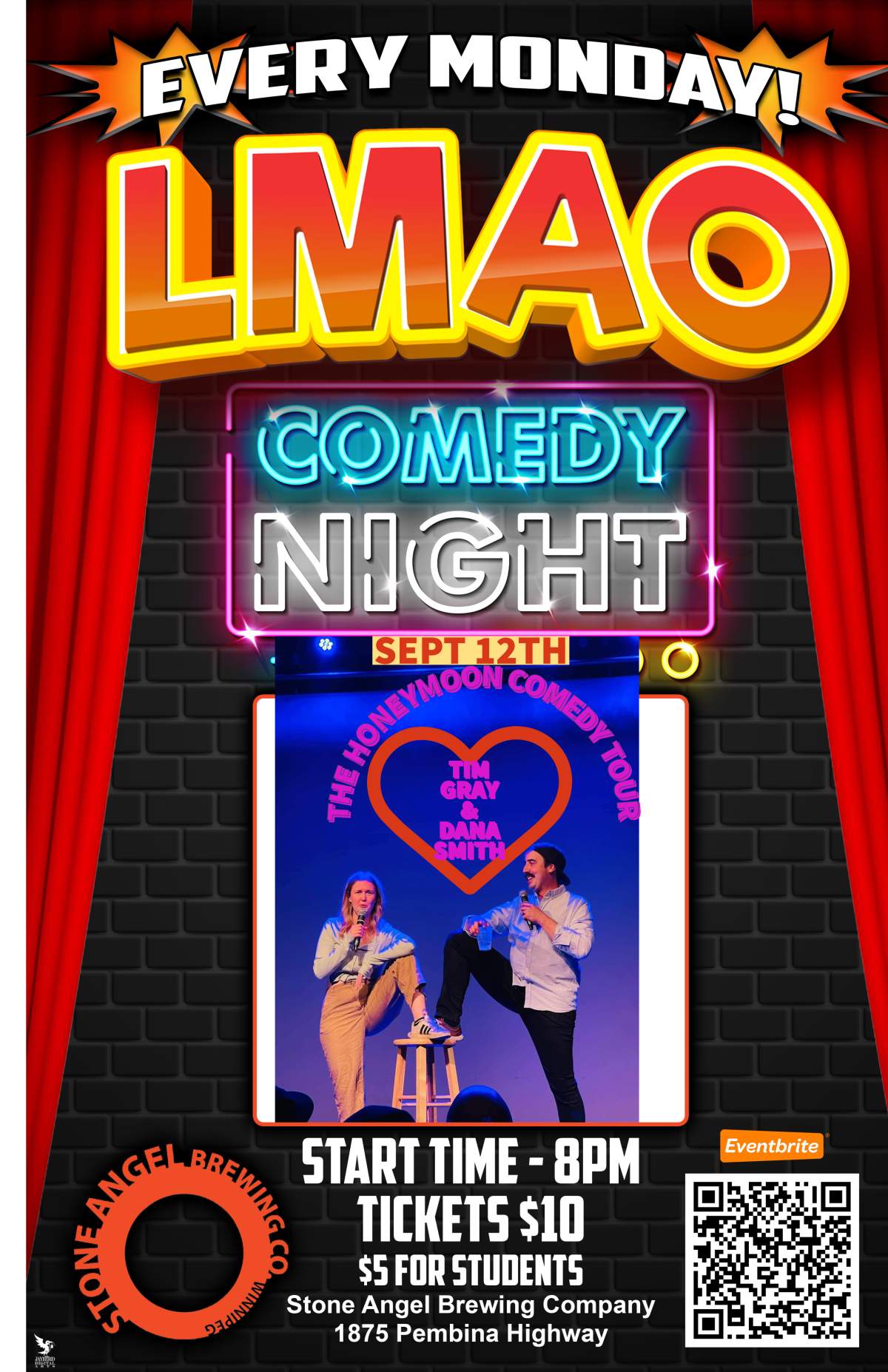 LMAO Comedy Night – The Honeymoon Comedy Tour - image