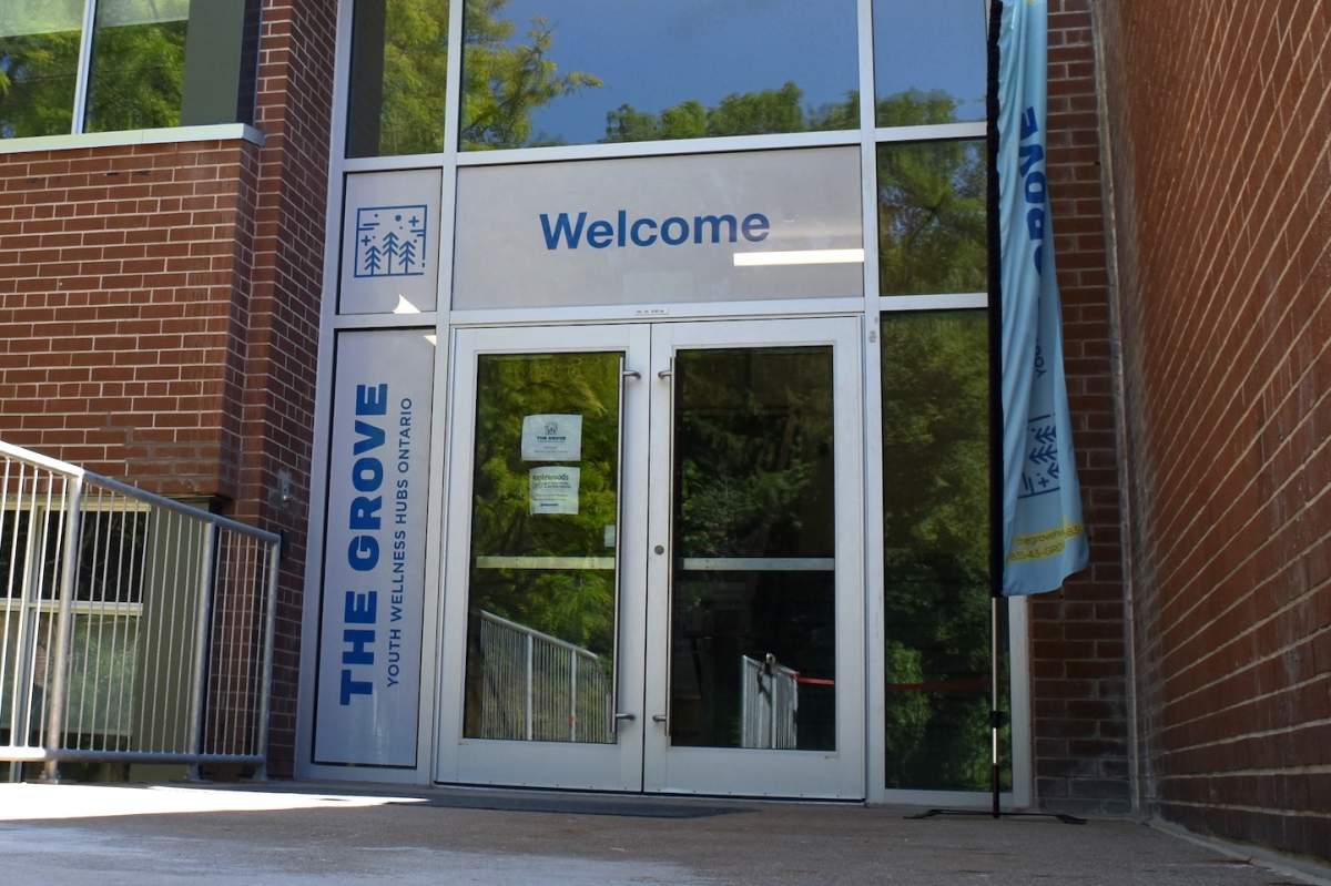 Front entrance of the Grove Wellington Guelph office at U of G.