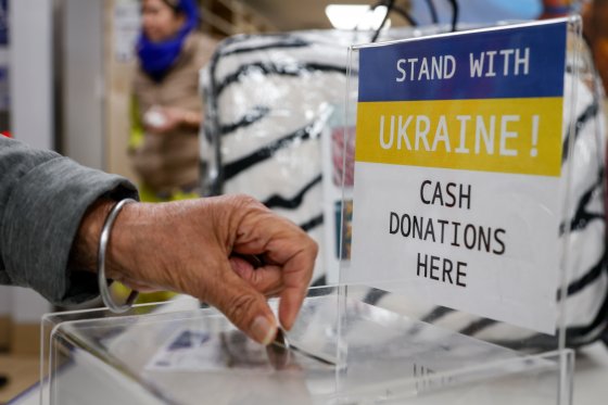 Ukraine donations