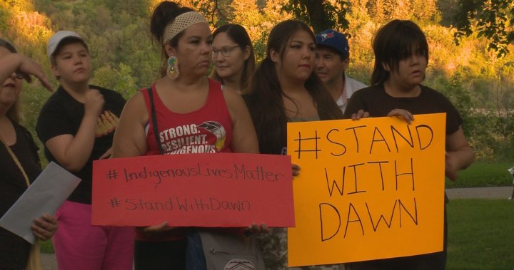 Rally held in support of missing Saskatoon mother found in U.S.