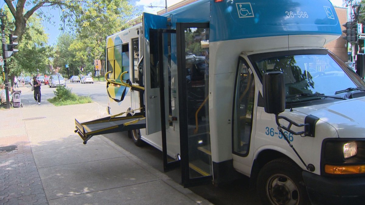The STM says staffing shortages are to blame for a new rule meaning caregivers can’t accompany people with disabilities on adapted transit services in Montreal. (Global News).