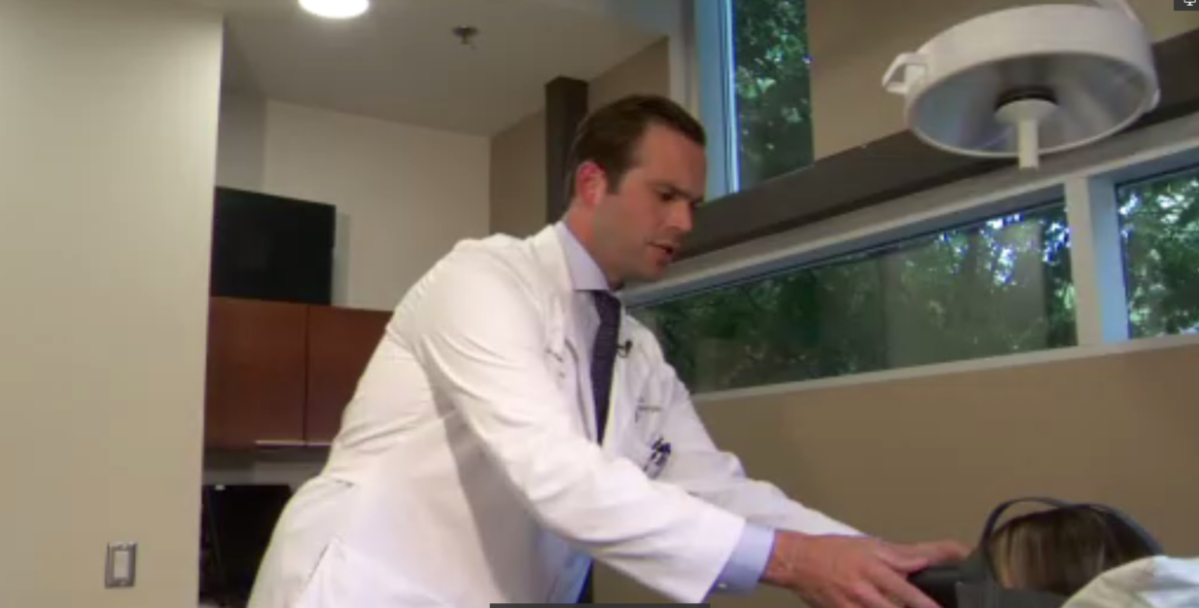 Dr. Austin using WAVR